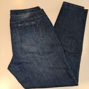 Vintage America blue jeans 8/29 boho skinny